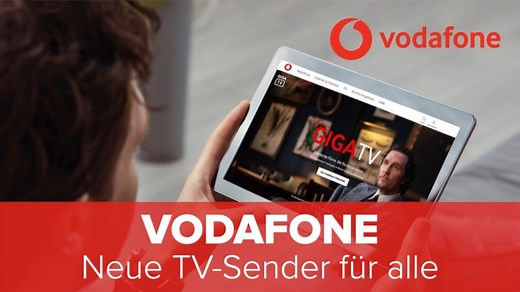 Vodafone: Neue TV-Sender für alle