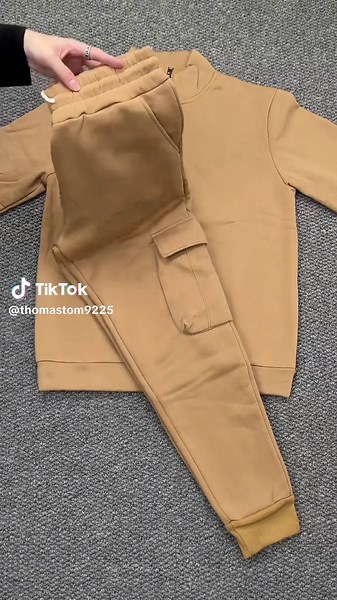 This workwear suit is so Stylish and Comfy🔥 seriously must have!!! #mensfashion #twopieceset #twopiece #sweatshirt #thermal #fleecelined #sweatsuit #tracksuit #joogerset #workwear #pants #cargopants #workpants #comfortable #streetfashion #falloutfits #falldealsforyou #spotlightfinds #tiktokshopcybermonday #tiktokshopholidayhaul #winterfashiontrends