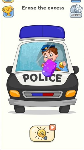 Erase the Excess Puzzle Game | Tricky Brain Test Level Walkthrough 🧠✨