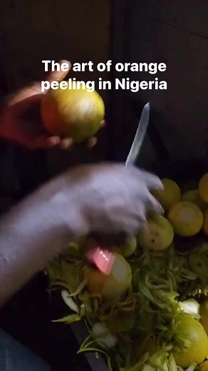 Can you peel orange this fast? | The Husband Hunter