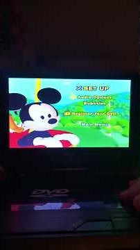 Mickey Mouse Clubhouse: Mickey Saves Santa 2006 DVD Menu