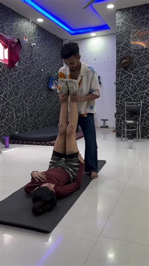 Stranger Things Clip: Back Pain Relief with Leg Stretching