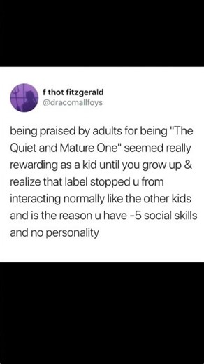 The quiet kid curse | Subscribe for more #motivation