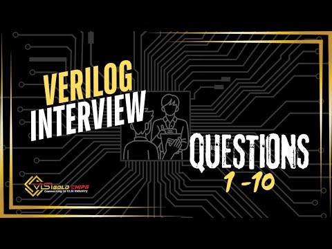Verilog Interview Questions & Answered PART 1 (1-10) | Interview Preparation Tips 🚀