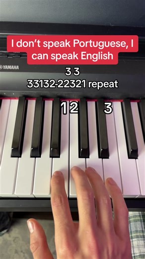 Tacata Easy Piano Tutorial #idontspeakportuguese #tacata #piano #tutorial #foryou #pianotutorial #meme