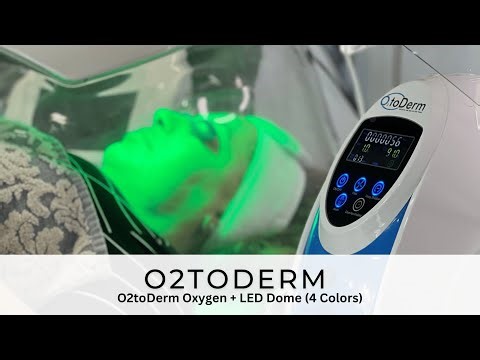 O2toDerm Oxygen + LED Dome (4 Colors) | Tutorial