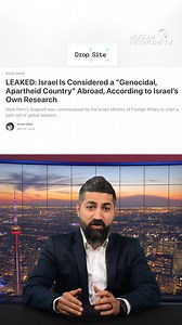 A leaked document obtained by Drop Site News exposes how Israel secretly hired U.S. pollster Mark Penn’s firm, Stagwell, to repair its collapsing global image after two years of genocide in Gaza. The shocking study admits Israel is widely seen as an oppressor and apartheid state — but instead of changing its actions, it suggests weaponizing Islamophobia to shift global opinion. 👉 The strategy: “Foment fear of Radical Islam and Jihadism.” 👉 The goal: make genocide look like self-defense. This e