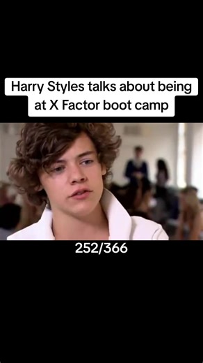Harry Styles Reflects on X Factor Boot Camp Experience