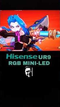 HISENSE UR9 RGB MINI-LED GAMING!! LET'S GO!!