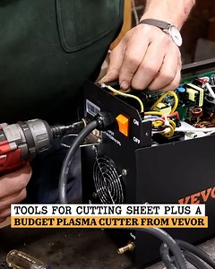 25K views · 781 reactions | Sheet Metal Cutting Made Easy with Vevor Plasma Cutter | Black Bear Forge | Facebook