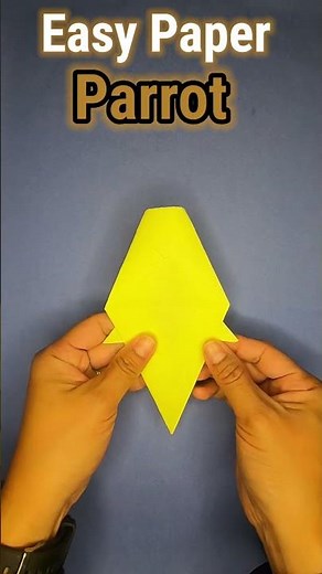 How to make a Paper Origami Parrot | DIY PAPER PARROT