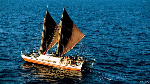 No GPS, no modern shipbuilding technology. The Hokulea Crew lovingly carries on the tradition and craft of Polynesian navigation in oceanic canoes using the sun, stars, and swells. | Great Big Story
