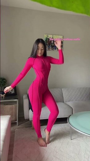 Long Sleeve Workout Jumpsuit — Seamless Contour Fit with Sculpting Support