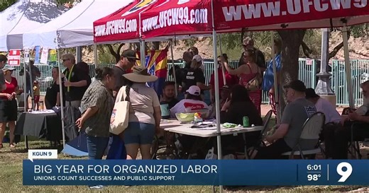 Organized labor feels strong this Labor Day