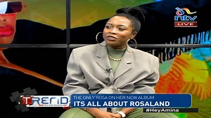 The Only Rosa: I've been an independent artist for the longest time, it gets hard to coordinate everything. #HeyAmina | NTV Kenya