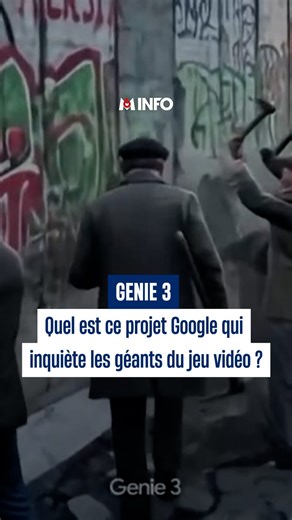Google dévoile son projet Genie 3 : une IA qui permet de créer, modifier et explorer des mondes virtuels de façon interactive à partir de simples instructions écrites. Et ça inquiète les géants du jeu vidéo… 🎙️ Thibaud Le Floch | M6 Info
