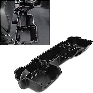 HECASA Under Seat Storage Box Compatible With 2019-2025 Dodge Ram 1500 Crew Cabs (New Body Style) Underseat Container