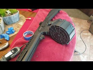 Rock Island VR60 mod, to take a drum magazine!!