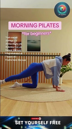 Morning Pilates for Beginners | Gentle Wake-Up Routine