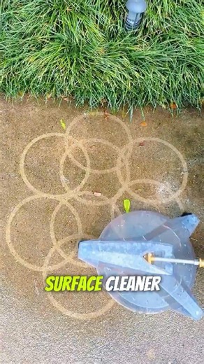 Use your concrete surface cleaner correctly by keeping a constant speed to avoid swirly marks