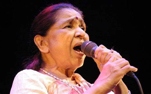 Asha Bhosle, playback singer who was thought to be the most recorded artist in musical history