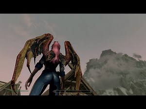 SKYRIM SPECIAL EDITION MODS ANIMATED DRAGON WINGS