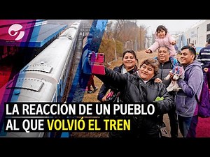 The unknown history of the train that started operating again after 29 years and connects Buenos ...