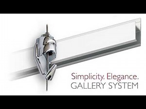 Hang Art the Elegantly Simple Way: Gallery System Art Hanging Systems