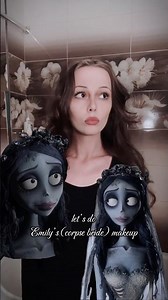 Tim Burton’s corpse bride makeup tutorial