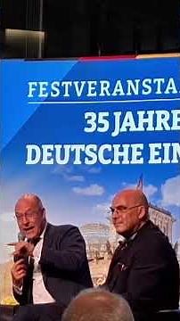 Celebration of 35 Years of German Unity, November 9, 2025 ❤️ 💙 🇩🇪