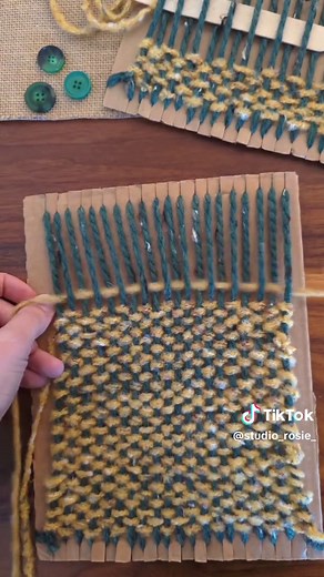 Cardboard Loom Weaving: Creative DIY Crafts for Kids