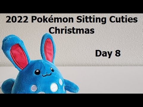 2022 Pokémon Sitting Cuties Christmas Day 8 - Azumarill