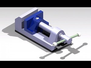 CATIA V5 Assembly Design || Bench Vice Assembly - How to Assemble (Beginner Practice)