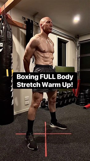 Boxing FULL Body Stretch Warm Up! 🔥👊🐉 #shorts #boxing #fitover50