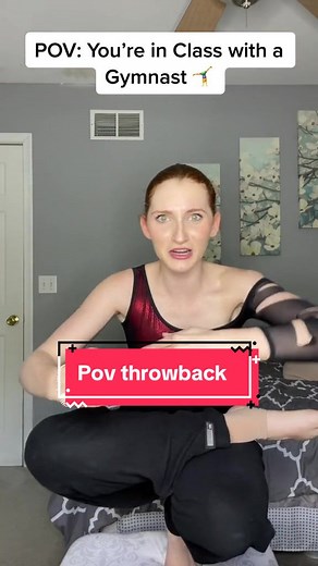 Gymnast Moments: Balancing Life and Food Humor