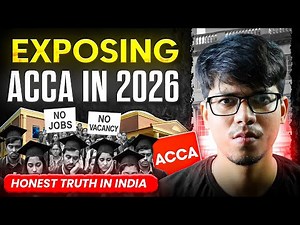 ACCA is not for INDIANS❌!! *HONEST REVIEW*| No JOBS in INDIA? ACCA course 2026 full details! ACCA
