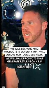 We will be launching products on January that will allow you to access yield #xrp #xlm #ripplenews