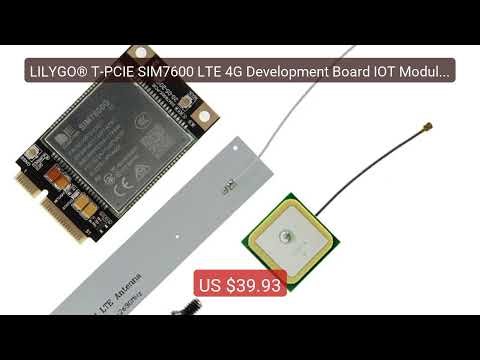 LILYGO® T-PCIE SIM7600 LTE 4G Development Board IOT Module Wi... — Amazing Value 2026 | Must Have!
