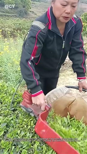 The Secret to Harvesting Tea Buds FAST! 🌿⚡ DIY Farm Hack