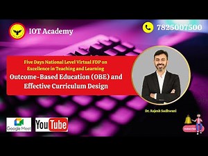 Outcome-Based Education (OBE) and Effective Curriculum Design