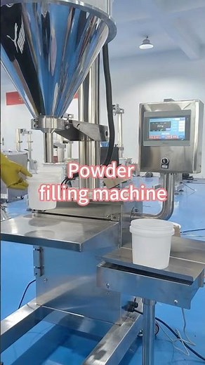 🧂 Powder Filling Machine | Automatic Auger Powder Filling Equipment