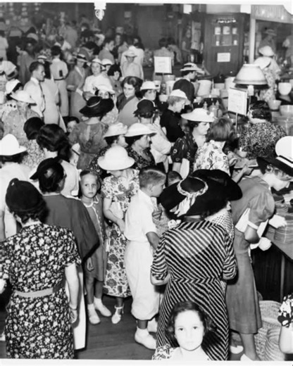 What well-known Art Deco tableware company has been manufacturing in Newell, WV since first debuting at the Pittsburgh China & Glass Show in 1936, as shown in this photo from WV Archives & History? 📸 @wvtourism & WV Archives & History 0418-12 📍 Pittsburgh, PA and Newell, WV | West Virginia Arts & Heritage