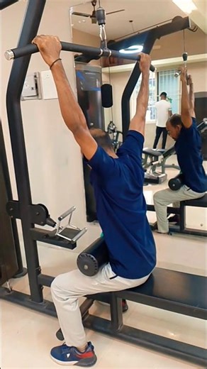 Back Workout With Protected Row Machine.#motivation #gym #workout