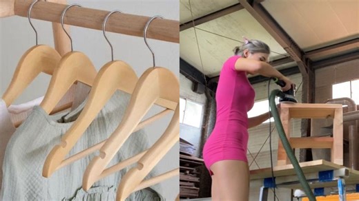 Unique Wooden Hanger with Stunning Finishing