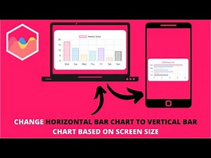 How to Change Horizontal Bar Chart to Vertical Bar Chart Based on Screen Size in Chart js