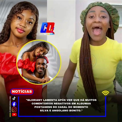 ⚡️- A Influenciadora digital Gloriany lamenta após ver que há muitos comentários negativos em algumas postagens do casal do momento, silva sily e o angolano bonito. Confirme o vídeo e deixe a sua opinião. • • ______________________________________________ #portalcdnews #angola🇦🇴 #portugal🇵🇹 #moçambique🇲🇿 #palopes🇬🇼🇨🇻🇲🇿🇸🇹🇦🇴