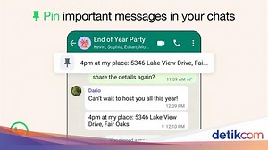 Cara Pin Pesan di Grup WhatsApp Agar Tetap Terlihat di Bagian Atas Chat