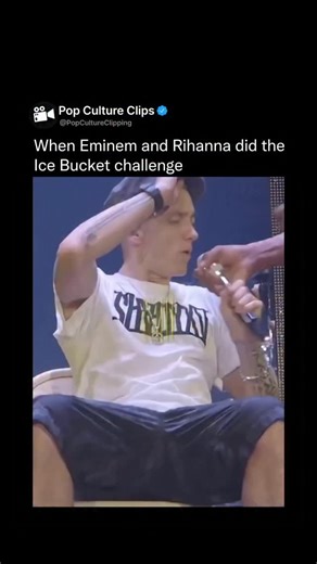 Underrated Ai Clips on Instagram: "The Ice Bucket Challenge became one of the most powerful viral movements of its time, and Eminem’s participation remains one of its most unforgettable moments. Instead of turning the challenge into a spectacle, Eminem approached it with the same raw honesty that defines his music. No buildup. No distractions. Just the cold shock and a clear purpose — shining a light on ALS. What made the moment resonate wasn’t just who he was, but how he did it. Eminem didn’t s