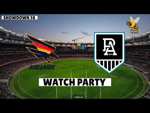 ADELAIDE CROWS VS PORT ADELAIDE POWER - SHOWDOWN 58 (AFL WATCH PARTY)