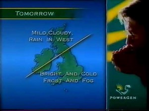 ITV National Weather Intro, 1993-96 - Cold Man